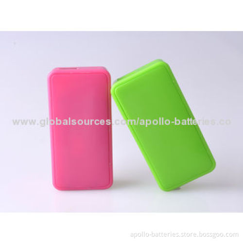 Six colors and easy to use power banks